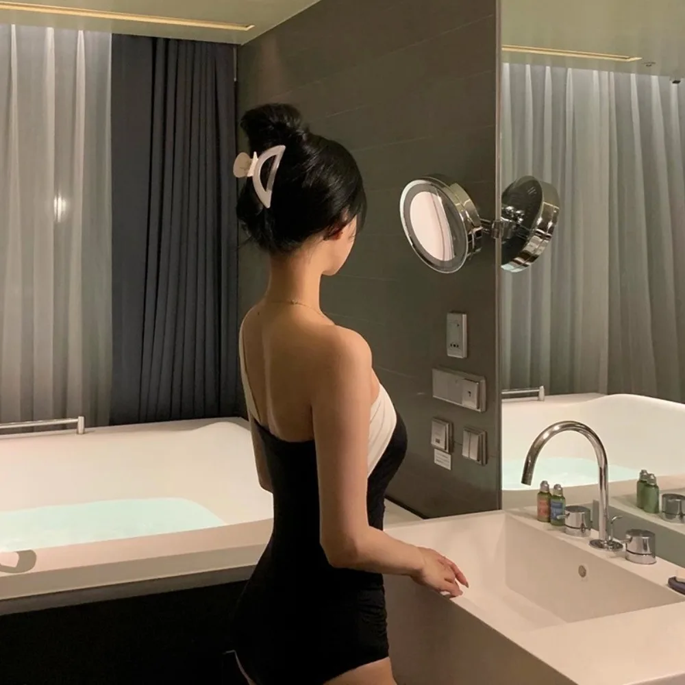 Bareback บิกินี่ผู้หญิง Pure Desire สไตล์เซ็กซี่ One-piece Body ครอบคลุม Slimming Beach ชุดว่ายน้ํา