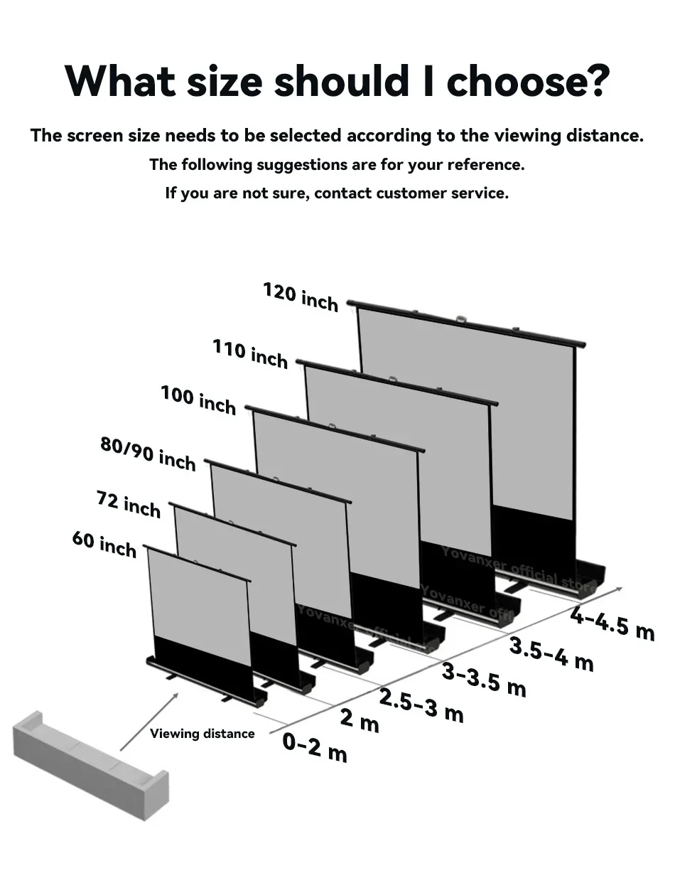 شاشة عرض عالمية محمولة قابلة للسحب لأعلى من الألياف الرمادية لأجهزة العرض العادية/UST 4K ثلاثية الأبعاد تدعم جميع الأحجام