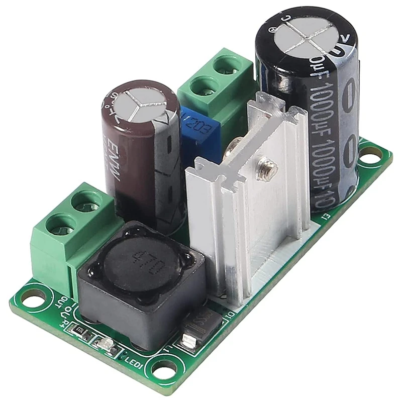 10PCS AC/DC To DC Step Down Buck Converter AC 5-30V DC 5-48V 24V 36V 48V To DC 2.5-35V 12V Voltage Regulator Board