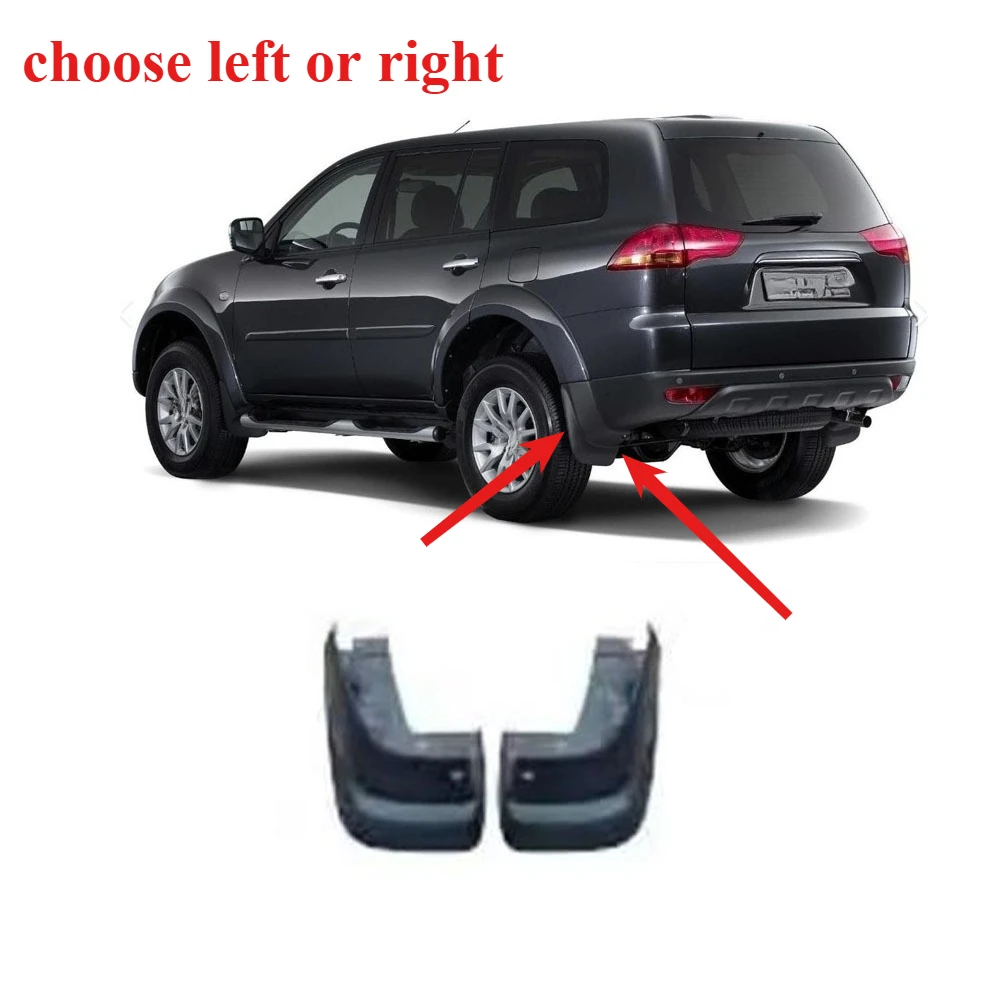 

1 or 2 Pcs Rear Mudguard Wheel Protector Dirtboard Cover for Pajero Sport Kh Kg 2007-2013 Splash 5370A449 5370A450 L and R