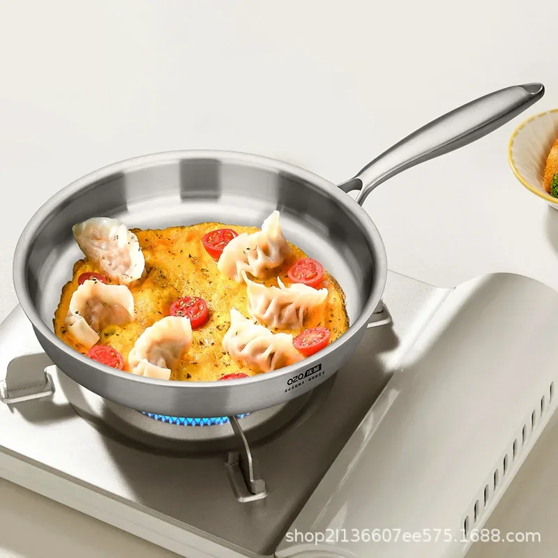 

Многофункциональная сковорода из нержавеющей стали 316L для приготовления блинов и коммерческого использования – для индукционных и газовых плит