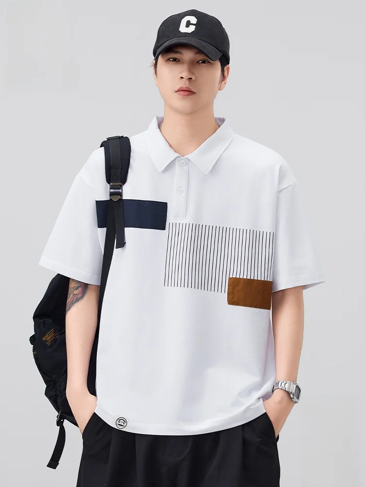 

Летняя футболка Paul Frank с отложным воротником, универсальная базовая модель с принтом обезьяны, модная, стильная, из хлопка.