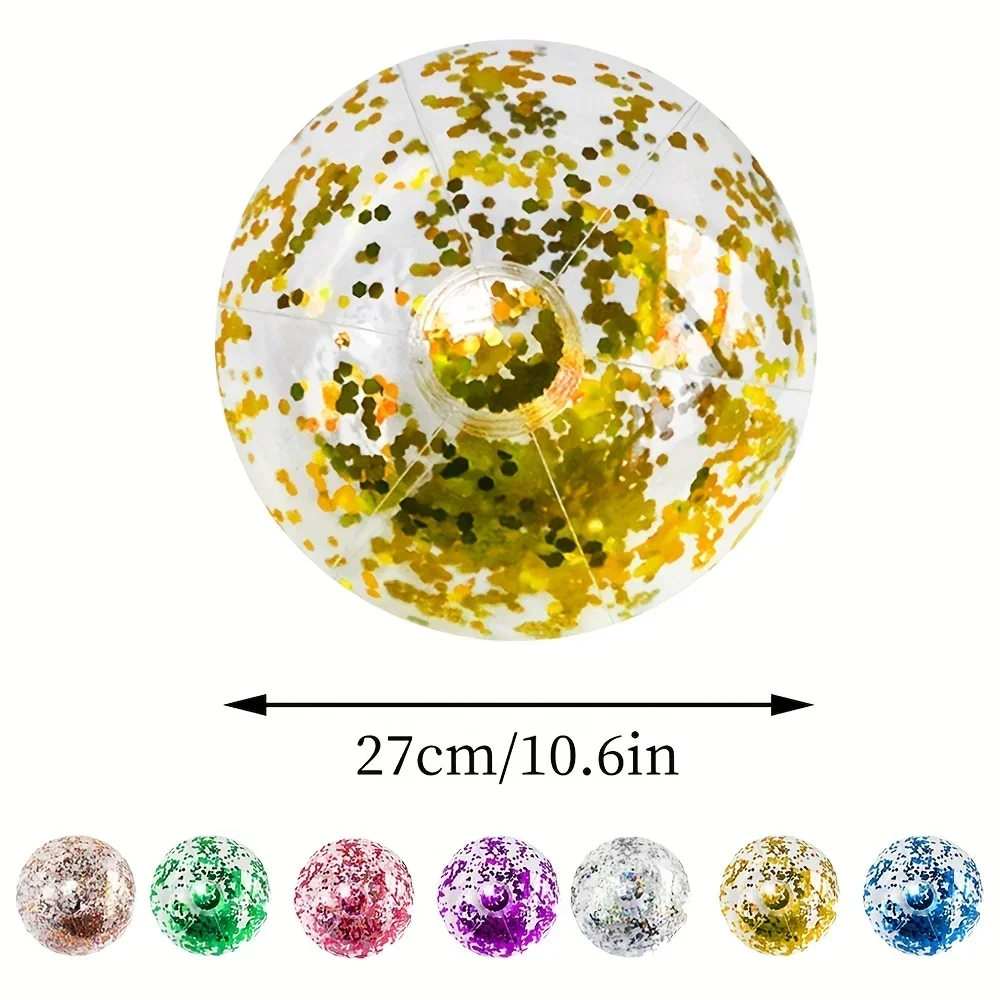 Ein aufblasbarer Wasserball, Poolparty, Wassersport, Schwimmzubehör – Detail 3