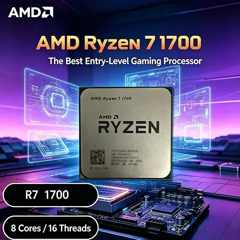 amd-ryzen-7-1700-socket-am4-r7-1700-30-ghz-eight-core-sixteen-thread-cpu-processor-65w-yd1700bbm88ae