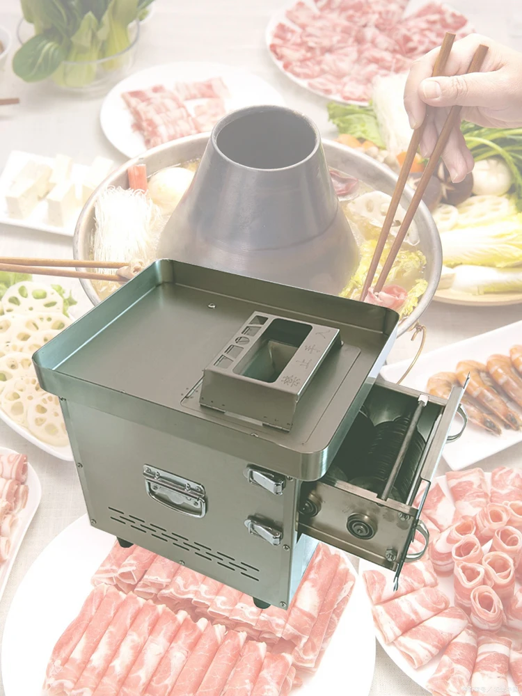 Fully Automatic Meat Cutter Slicer Commercial Multifunction Two In One Cut meat Vegetables Shredded