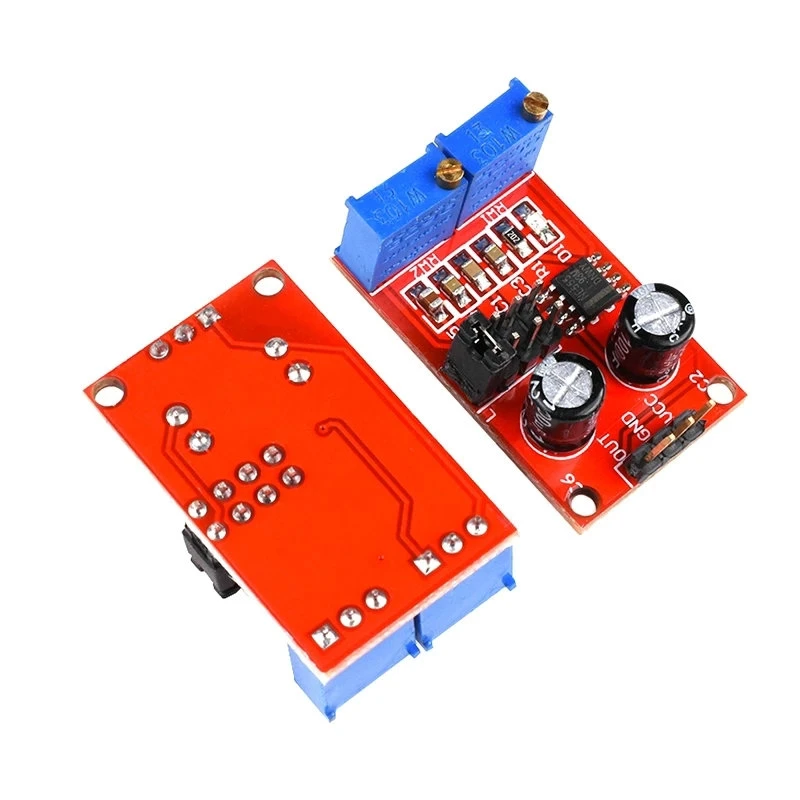 NE555 pulse frequency, duty cycle adjustable module,square/rectangular wave signal generator,stepping motor driver 5v-12v