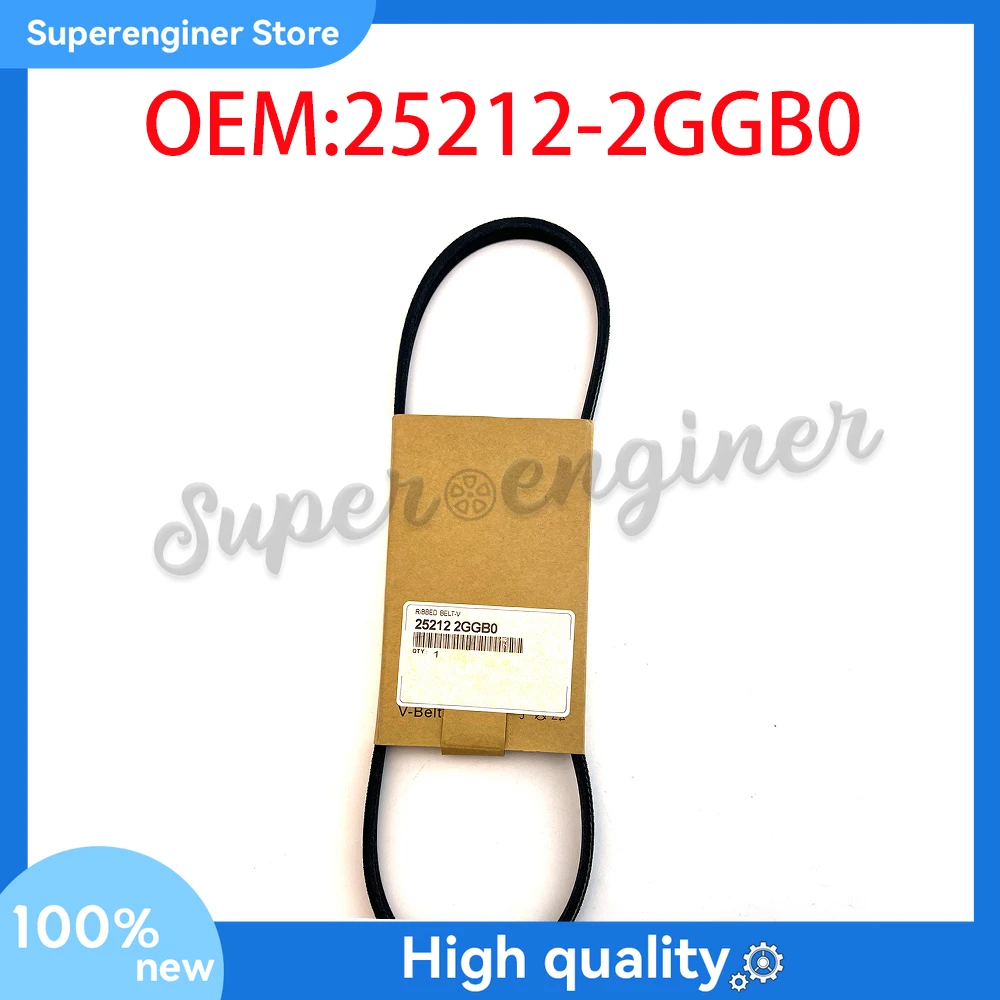 

252122 Ремень водяного насоса GGB0 для 15-23 Santa Fe Sonata Tucson Veloster N 2.0L 2.4L 25212-2GGB0