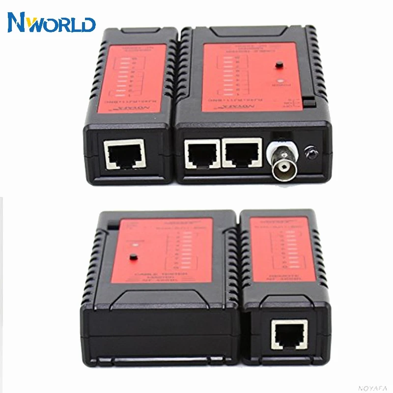 

Hot Selling NF-468 Ethernet LAN Network Cable Tester RJ45 POE RJ11 Telephone Phone Wire Tracker Diagnose Tone Tracer