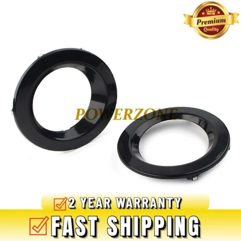 2pcs Front Right & Left Fog Lights Lamp Frame Ring Cover For Land Rover Range Rover Vogue 2002-2009 DXB500310LML DXB500330LML