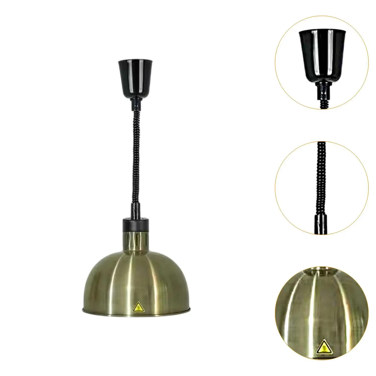 Food Heat Lamp Catering Food Warming Lamp for Restaurant Cafeteria Kitchen