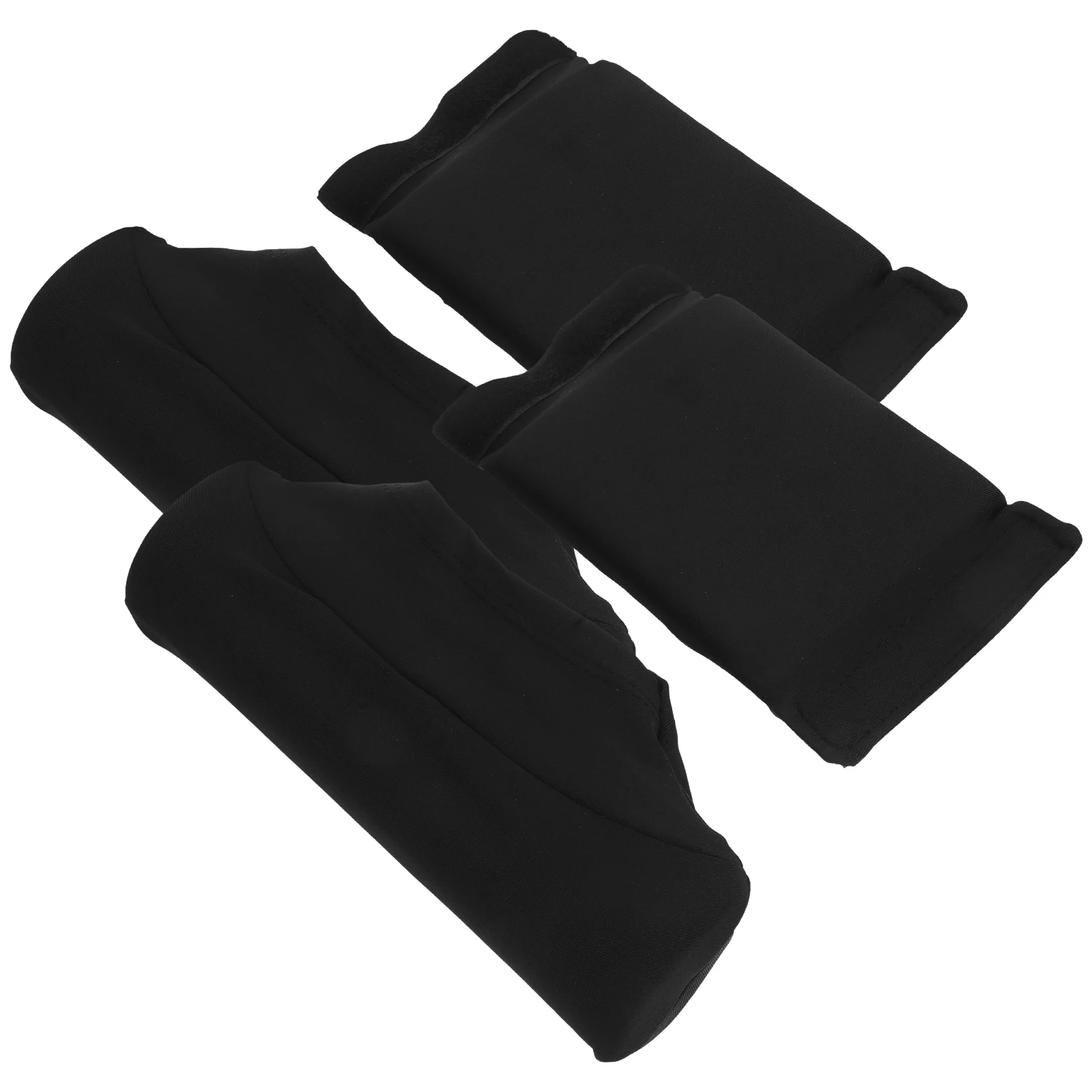 

Crutches Protective Pad Hand Cushions Underarm Pads Walking Stick Handle Black Pair NonSlip Durable Accessories