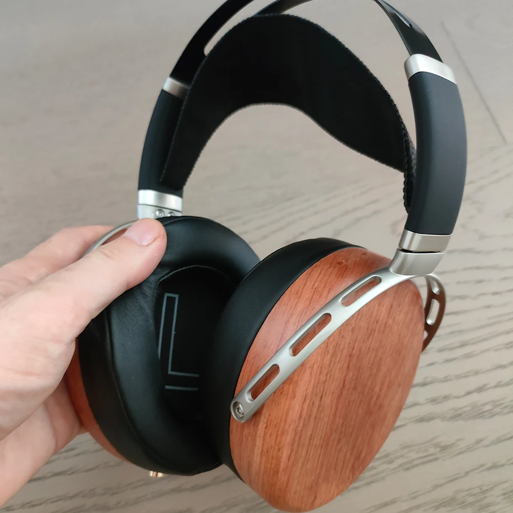 DIY Walnut Headphone Shell Kit for Headphones. Accessories for Over-Ear Headphones