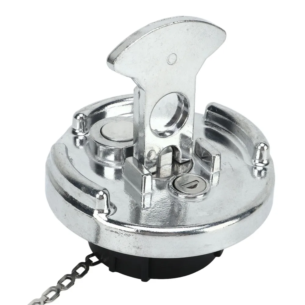 Silver Fuel Cap Aluminium Alloy Diesel Filler Lid for Peterbilt /379 /389 /579