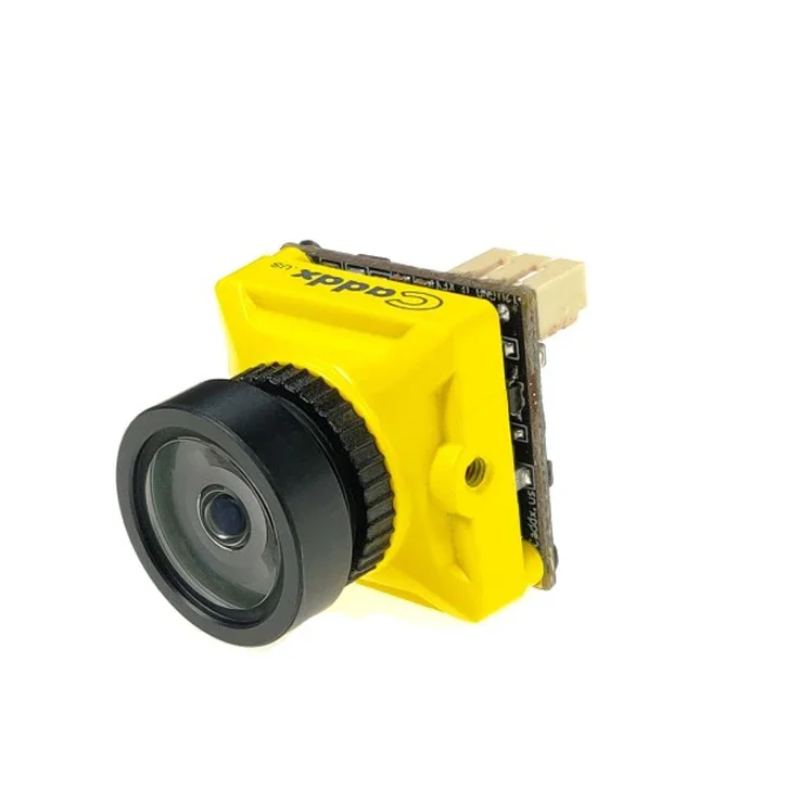 Caddx Turbo Micro S2 FPV Camera 4:3 PAL/NTSC Obiettivo full size da 1,8 mm Il più recente sensore CCD con fotocamera a latenza ultra bassa per FPV Racing