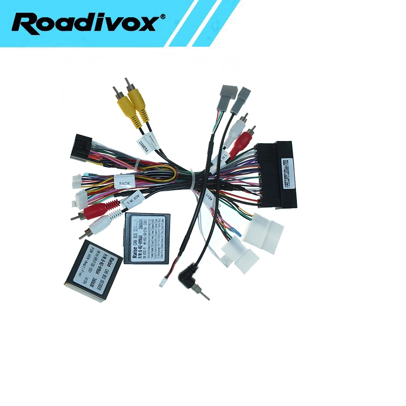 android Car 16pin radio Wiring Harness Power Cable Adapter Canbus Decoder For Hyundai IX35 IX45 Sorento Sonata Kia K5 K7 2015