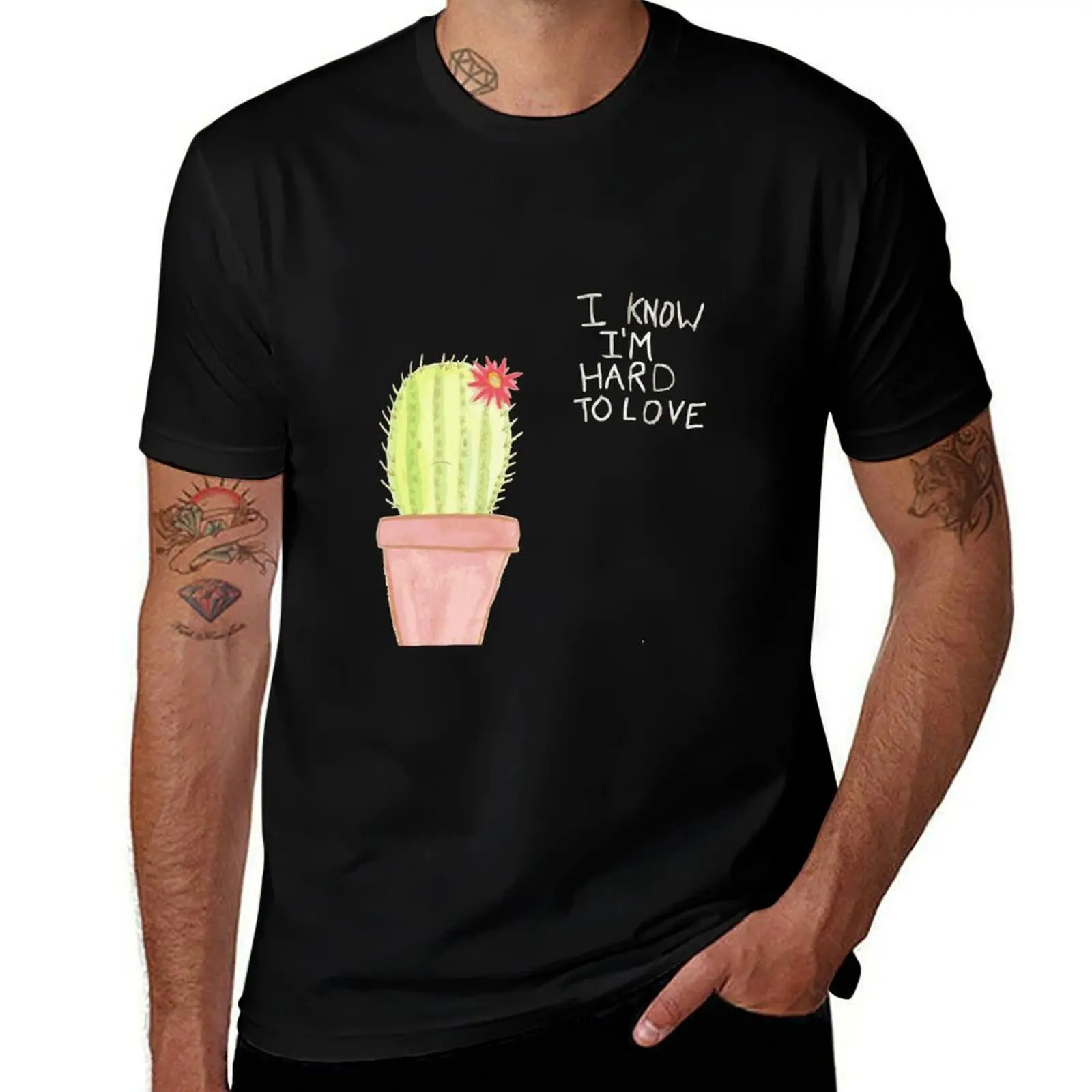 

Sad Cactus T-Shirt oversized t shirt vintage t shirts cotton man t-shirts customizeds shirts men