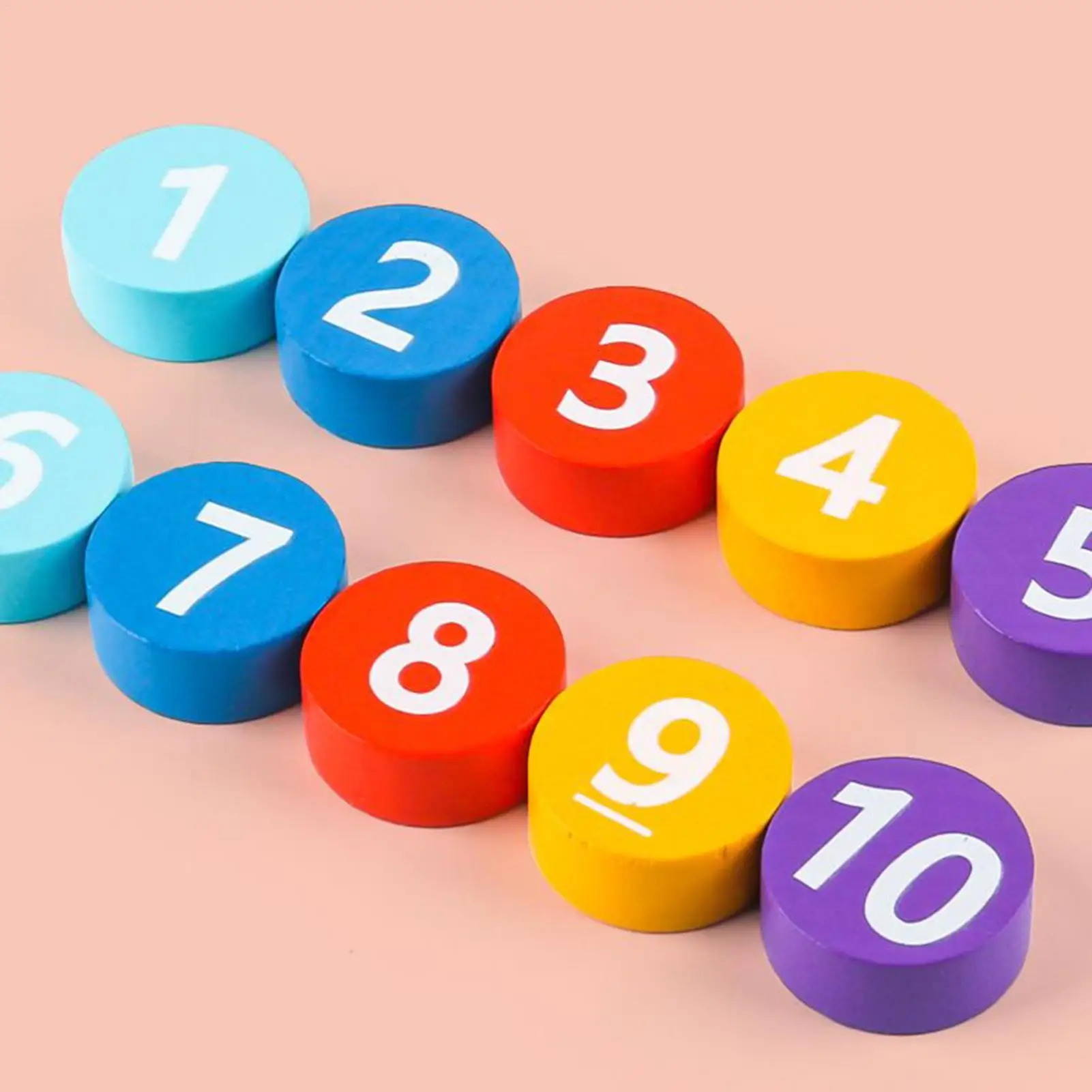 Juguetes interactivos de matemáticas, tarjetas educativas de aprendizaje de conteo y resta para guardería, hogar, escuela, aula, niños y niñas