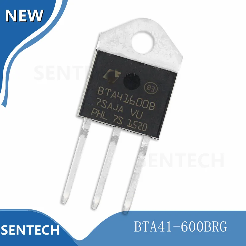 5pcs/LOT NEW BTA41-600 BTA41-600B BTA41600BRG BTA41600 BTA41 TO-247 600V TRIACS