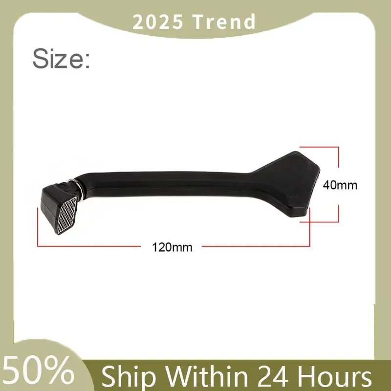 

2025 Trend 2X RC Car 1:10 Scale Black Rubber Snorkel For Axial SCX10 II 90046 90047 Body Shell Parts