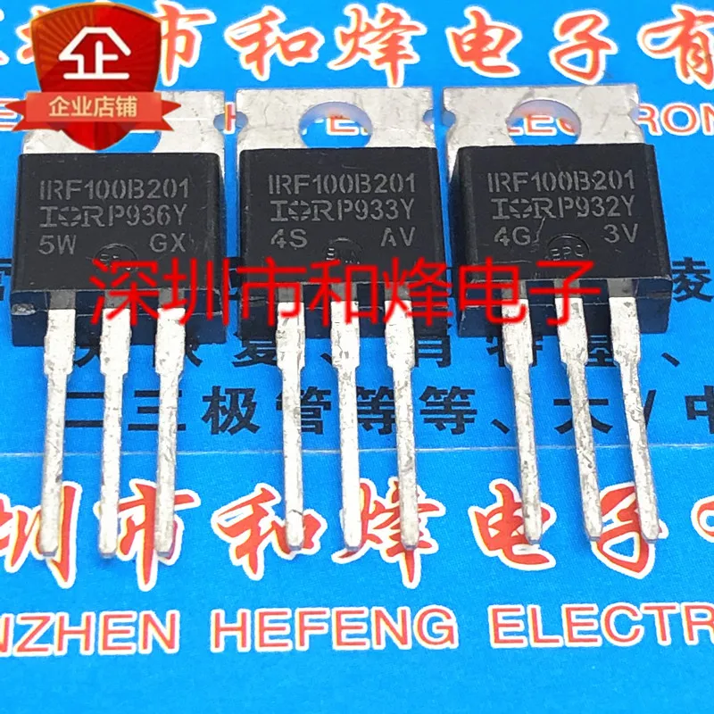 5PCS-10PCS IRF100B201  TO-220 100V 192A  On Stock  New And Origjnal