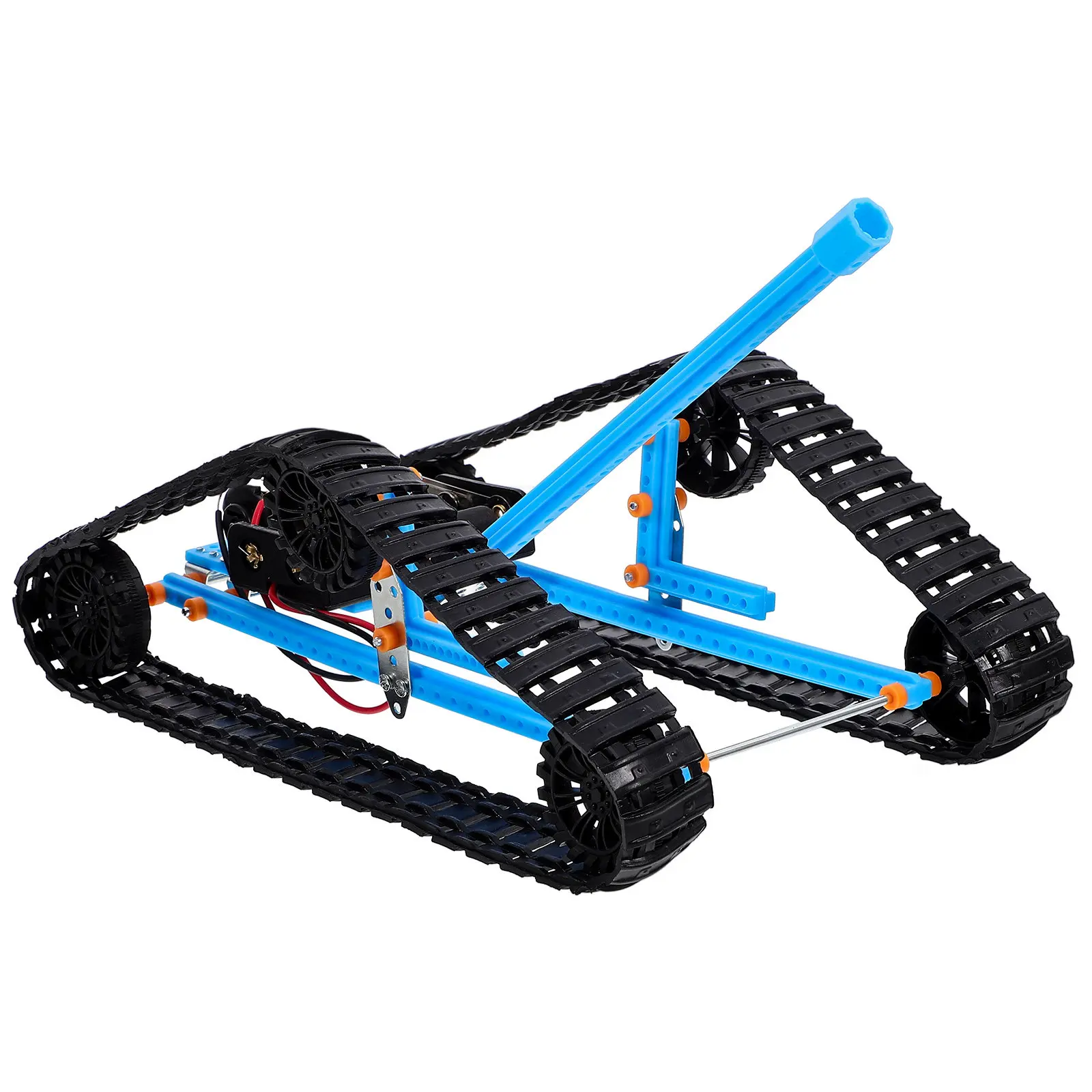 

1Set Tracked Vehicle DIY Science Assembly Kit Hands-on Experiment Educational Project Science Crawler Teaching Prop