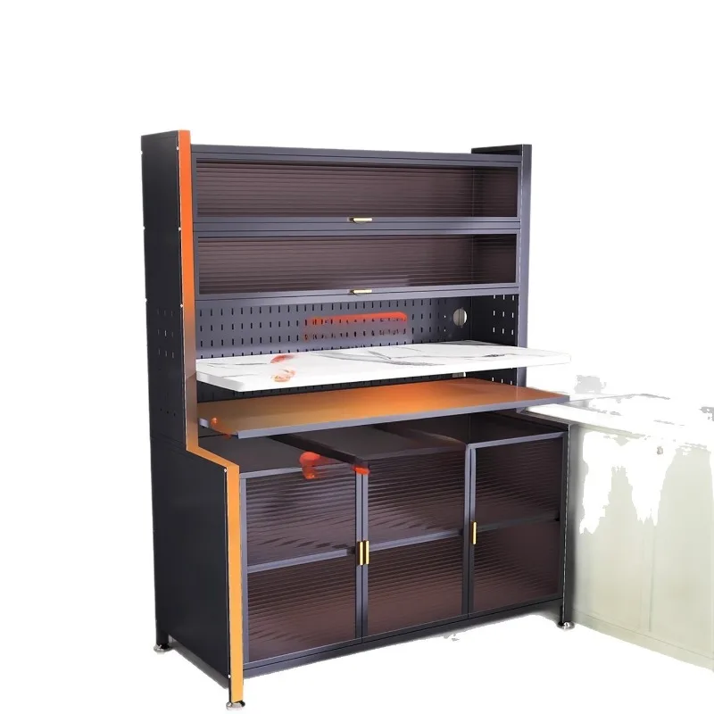 

Board Kitchen Shelf Side Cabinet Storage Floor Floor Multi-layer Microwave Oven Multifunctional Storage Cupboard Cupboard