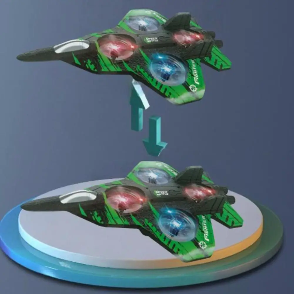 Espuma EPP Control remoto Espuma Lutador Detección de gravedad Recargable Helicóptero de cuatro motores Juguete con luz Portátil