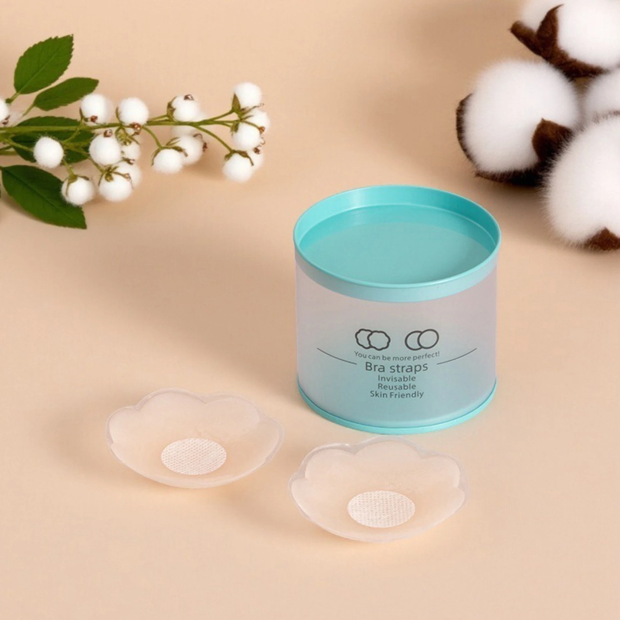 

Женский сексуальный силиконовый чехол для сосков, бесшовный водонепроницаемый многоразовый чехол для сосков с цветочным дизайном, мягкий резиновый бюстгальтер