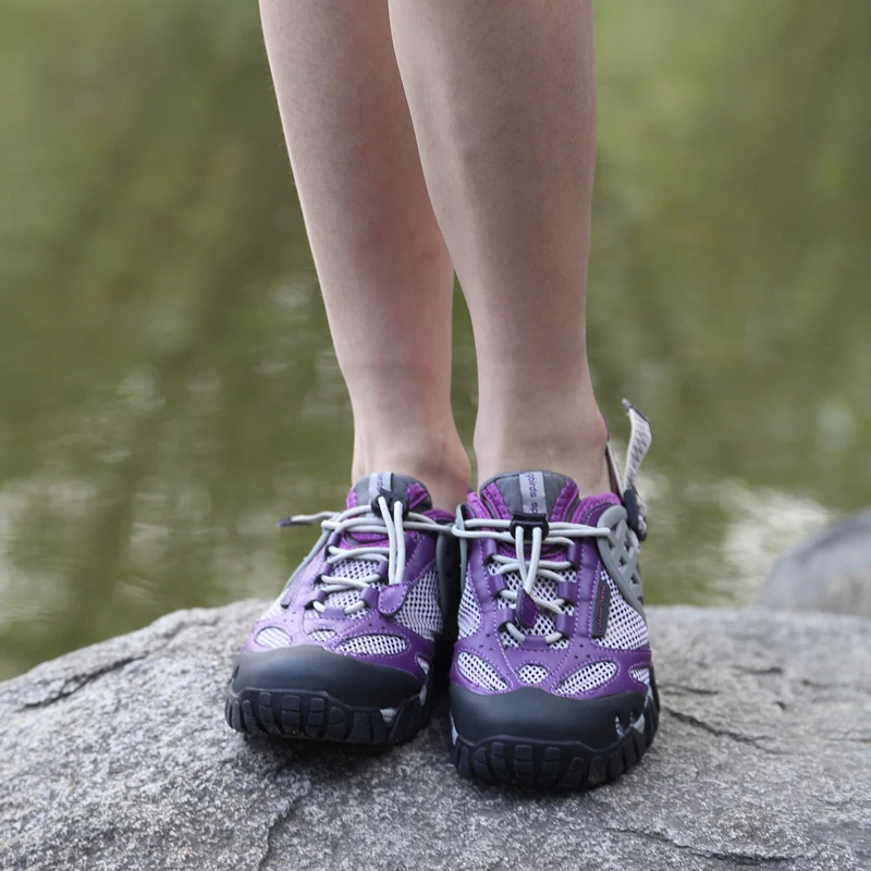 Mężczyźni odkryte trampki oddychające buty górskie duże rozmiary mężczyźni kobiety odkryte sandały turystyczne mężczyźni Trekking Trail sandały