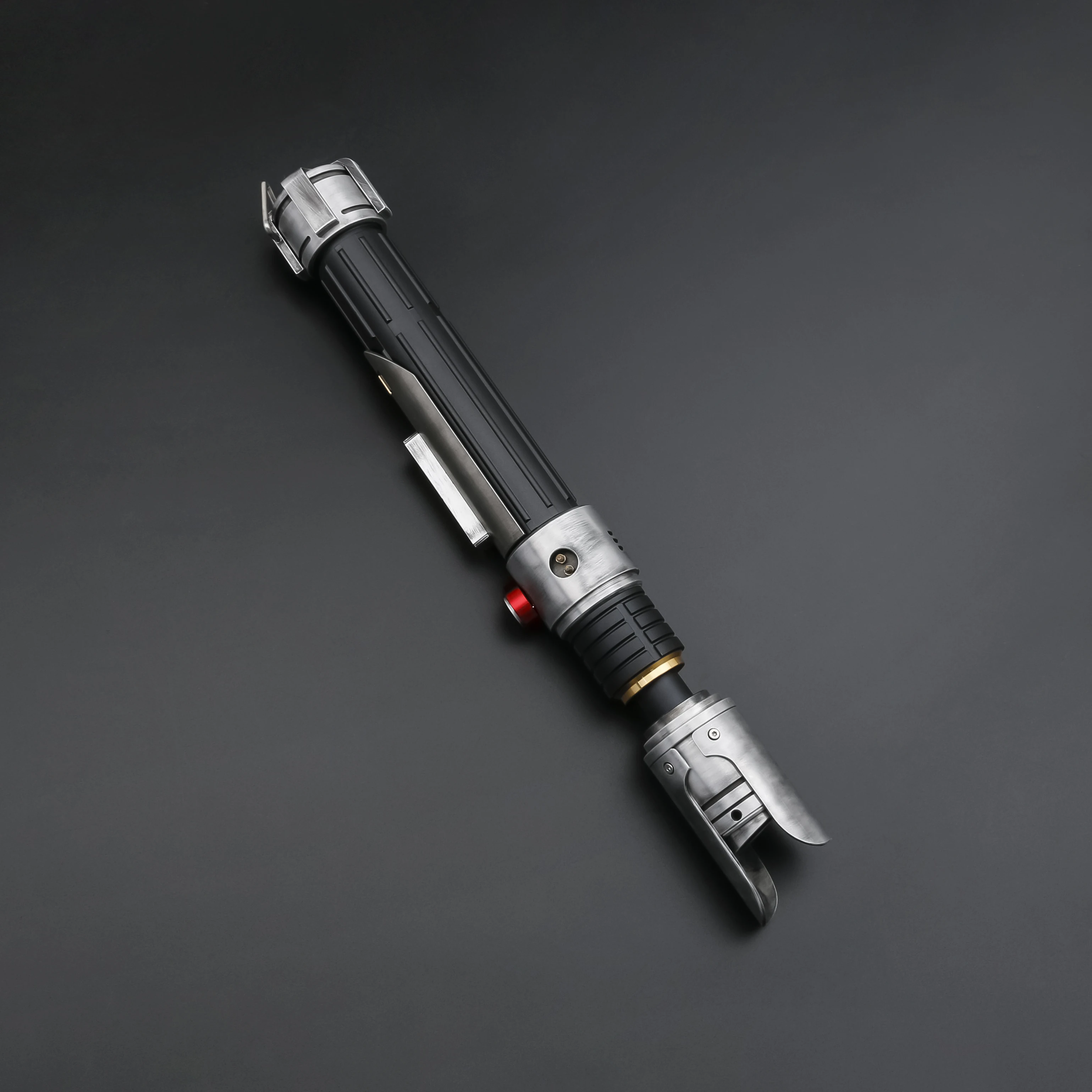 TXQSABER Replica Lightsaber Ezra EP2-Weathered Heavy Dueling Light Sword Metal Hilt Smooth Swing FOC Lasersword Toys for Adult