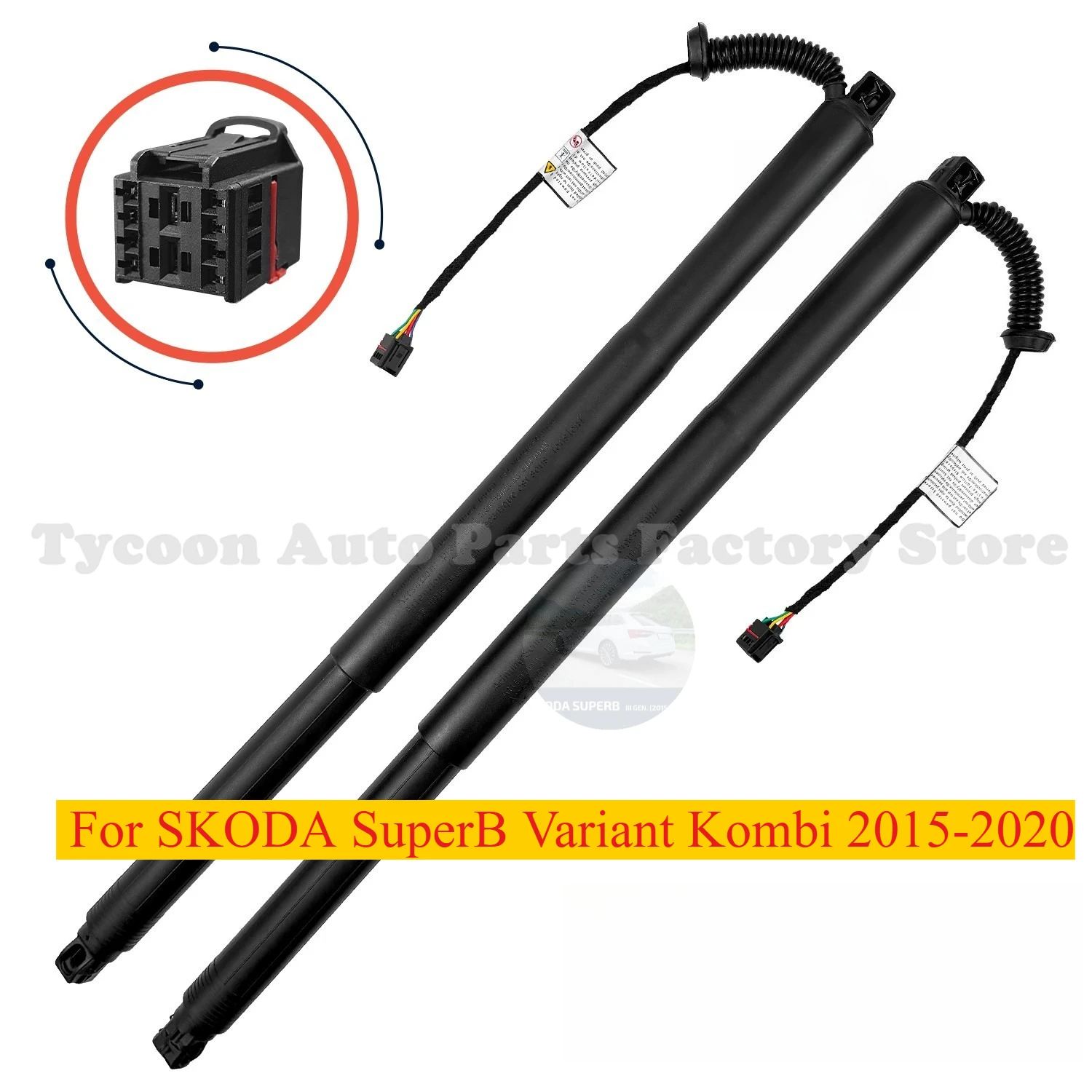 

Electric Tailgate Actuators 3V9827851B 3V9827852B Set For SKODA SuperB Variant Kombi 2015-2020