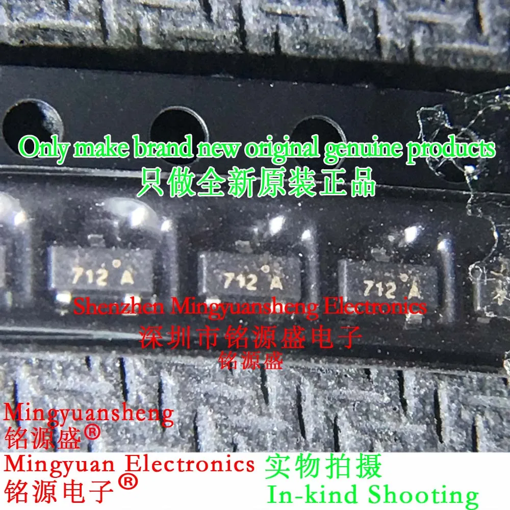 

Mingyuan Sheng Brand New Original Genuine Nds7002A 60V 2.5A Silkscreen Printing Text Code 712 Package Sot23-3 Field Effect Transistor Ic Chip (1-100Pcs)