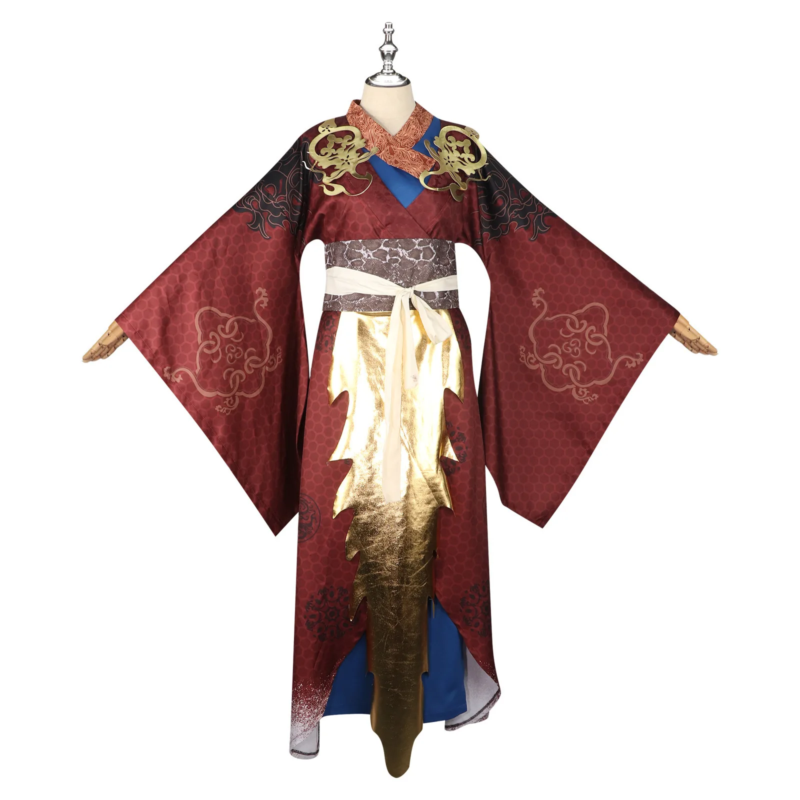 Black Myth Wukong Cosplay Costume Chinese 3A Game Role Playing Cosplay Costume Demon King Kang Golden Dragon Ancient Clothing