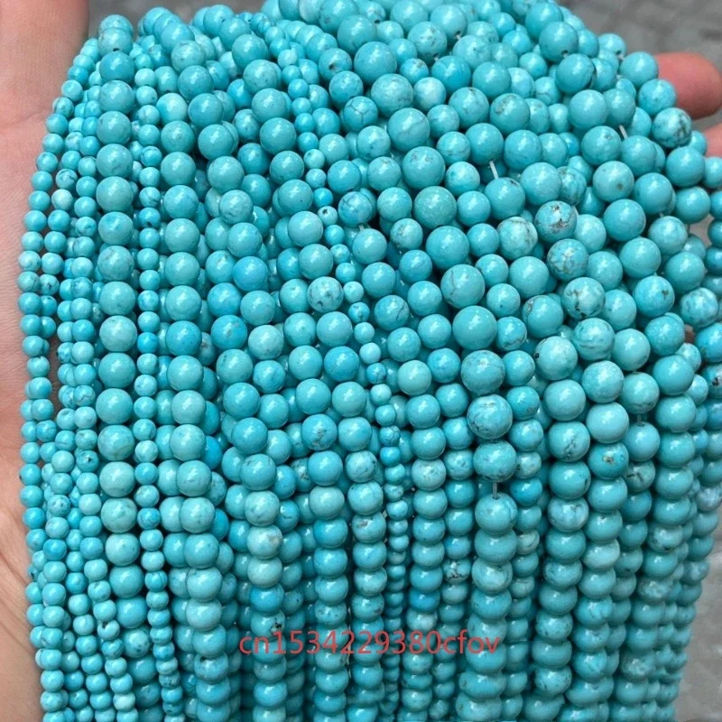 Natural Turquoise Beads Bracelet Necklace Accessories DIY Jewellery Handmade Fashion Personality Lucky Gift