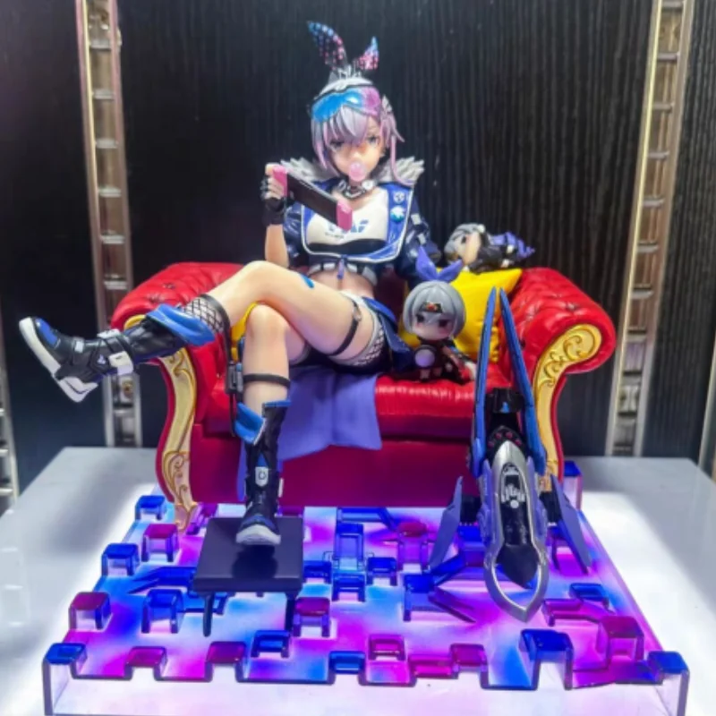 Anime Honkai: Star Rail Figures Gk Silver Wolf Action Figures Pvc Apex Innovation Girls Toys Collection Model Birthday Gifts