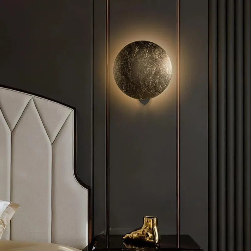 Lederam W1 Wall Lamp Modern moon wall light for Living Room Hotel Bar Villa office Study bedroom Italian designer wall lamp