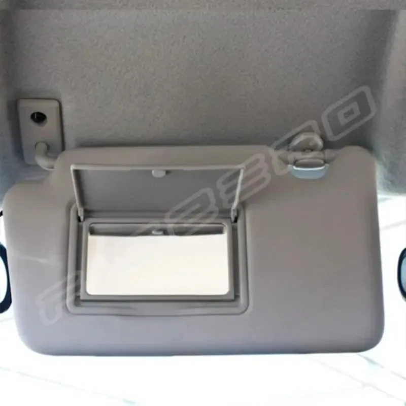 

Солнцезащитный козырек с зеркалом для макияжа для Nissan March 2011, 2012, 2013, 2014, 2015, 2016, 2017, серый Figzero