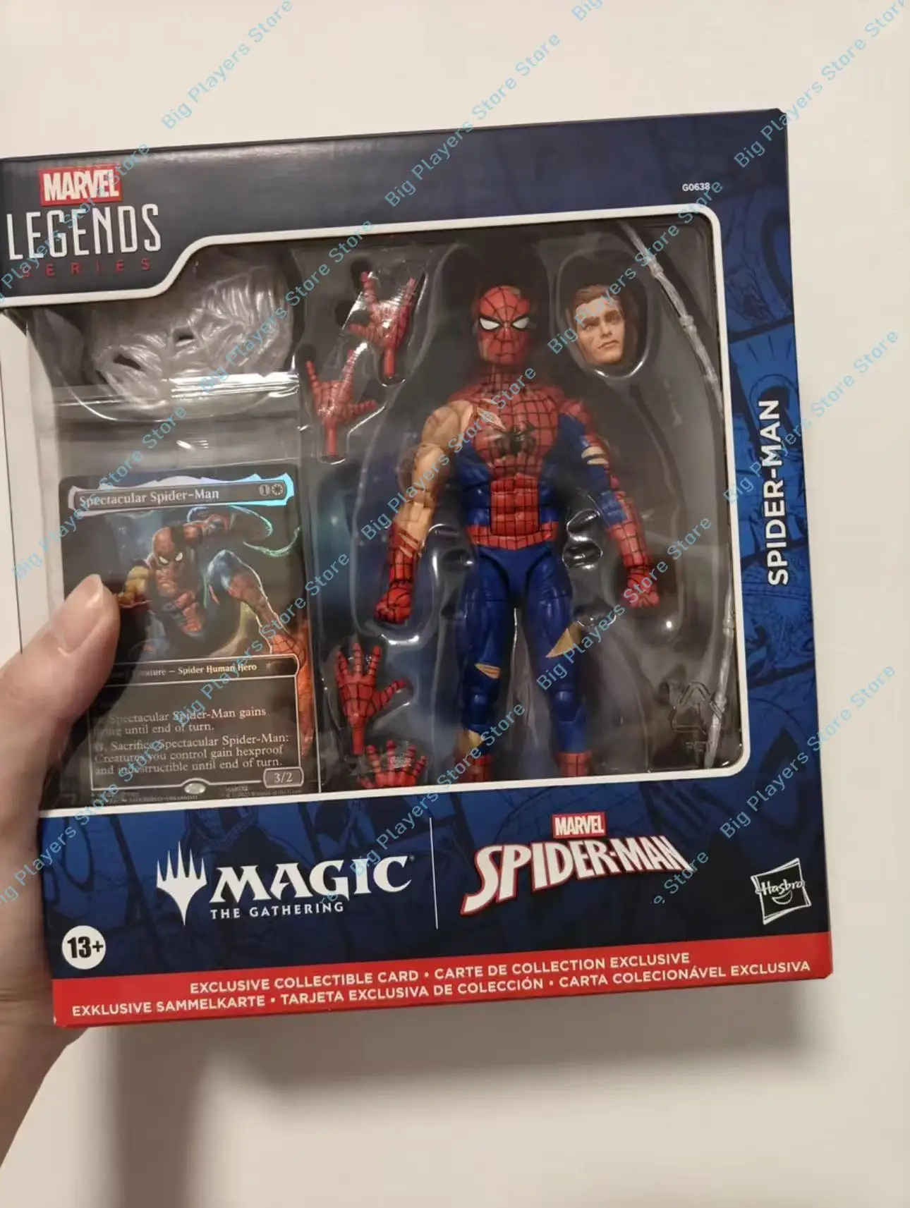 

Hasbro Marvel Legends Spider-Man War Damage Edition 6-inch Movable Doll