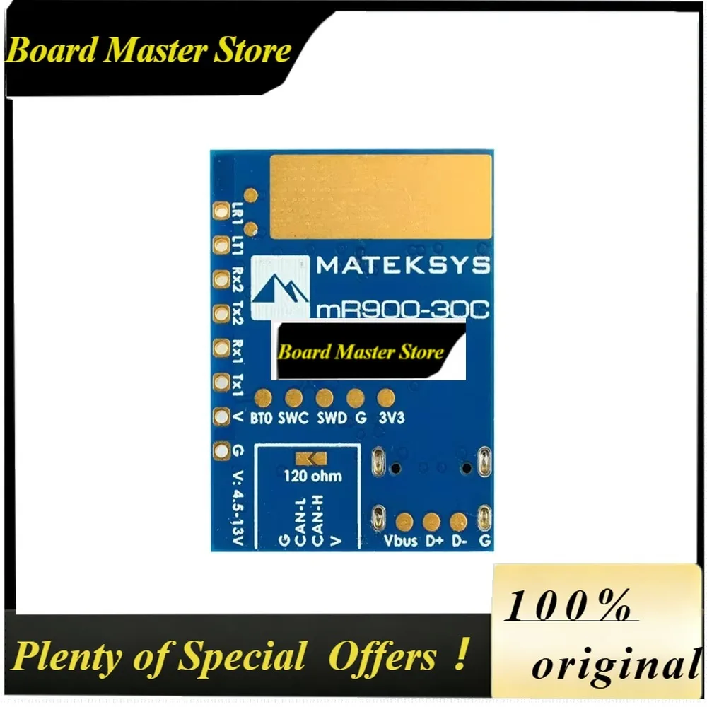 BoMsMATEK Mateksys MLRS MAVLink 900M CAN Receiver MR900-30C For FPV Racing Drone RC Parts