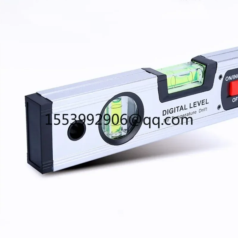 NEW! 40cm/60cm/80cm Electronic Digital Display Level Ruler Aluminum Alloy Angle Inclinometer Laser Infrared Magnetic Level Ruler