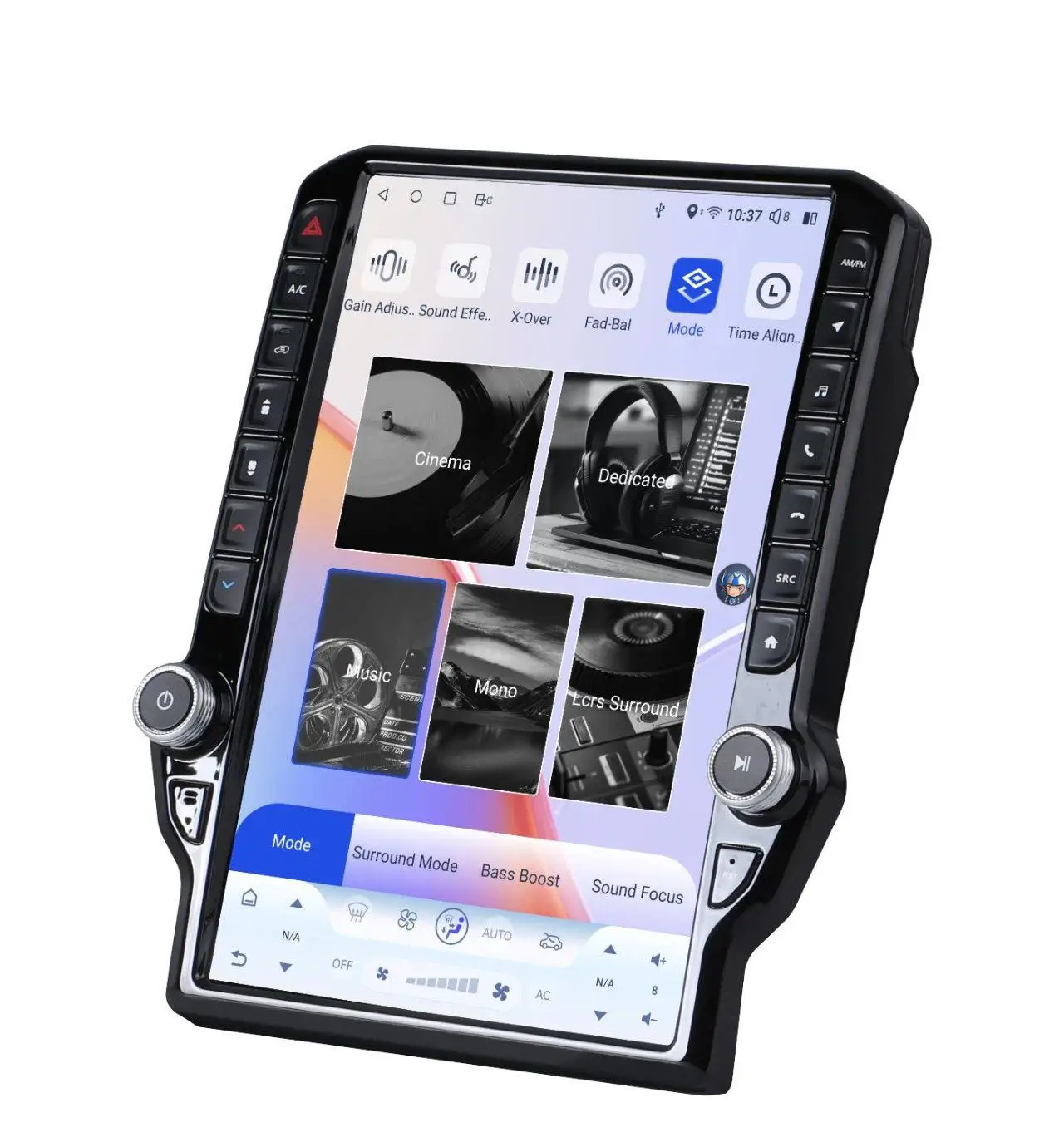 

14.5 Inch Android GPS CarPlay With DSP & IPS Display FM Transmitter 1 Year Warranty Ram 2013-2018