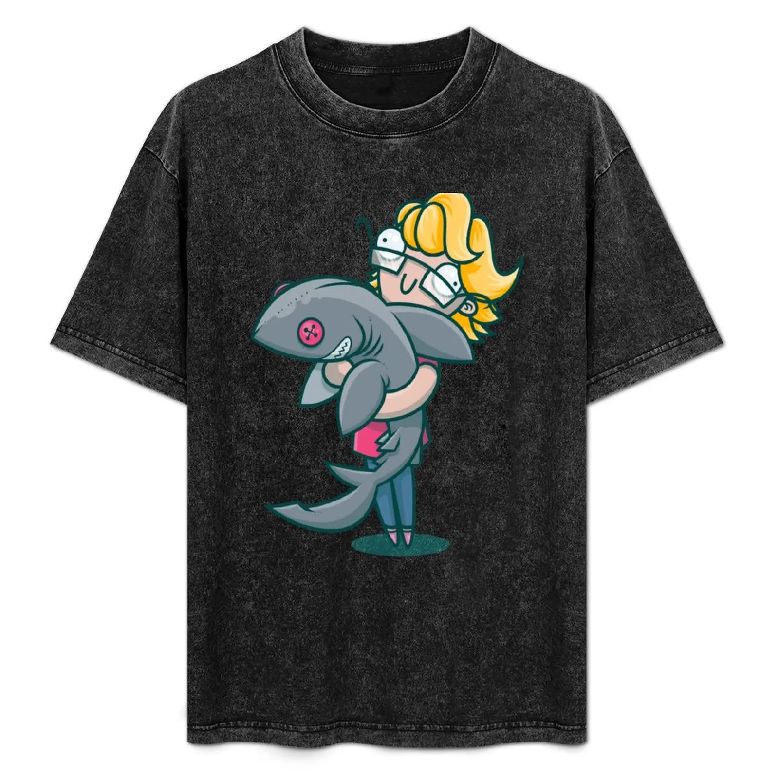 

Creative Shark T-Shirt Classic Basic Casual T-Shirt