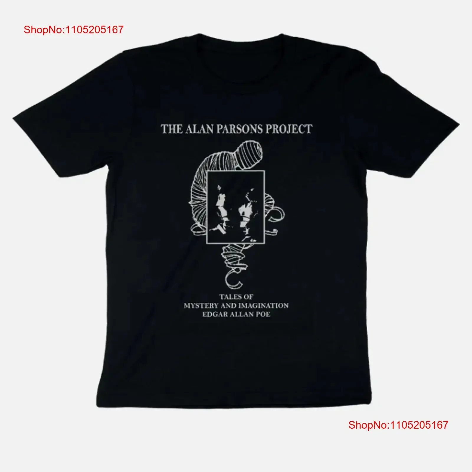 

Футболка The Alan Parsons Project Band Tales Of All Size BS250, винтажный стираный универсальный топ для повседневной носки, удобный