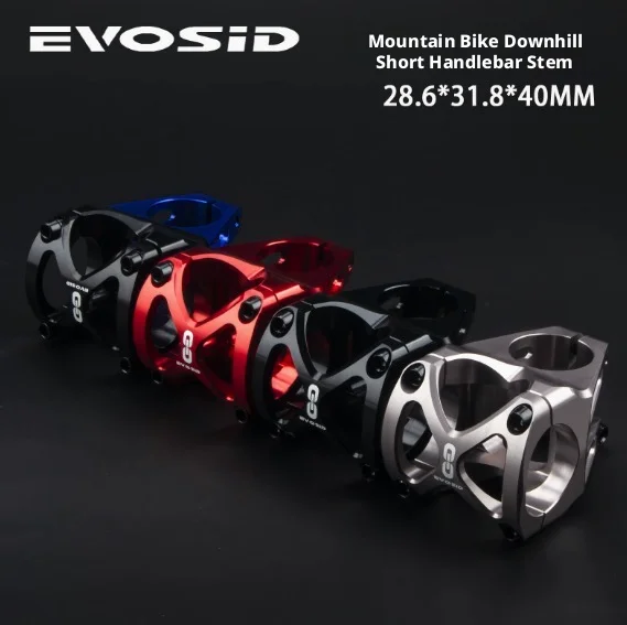 CNC-Aluminium-Legierung MTB-Vorbau 40mm Ultraleichter Starker Lenkervorbau für XC AM DH Mountainbikes