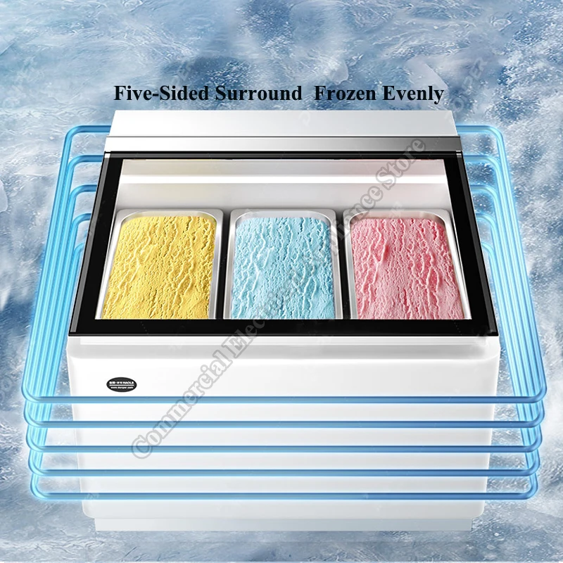 Gabinete Expositor de Sorvete - Refrigerated Display Case avaliação e preço