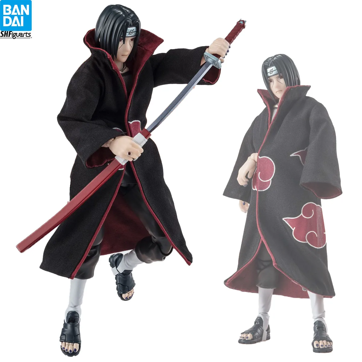 

15cm in Stock BANDAI SPIRITS S.H.Figuarts NARUTOP99 Edition Shippuden Uchiha Itachi Anime Figure Action Figure Model Decoration