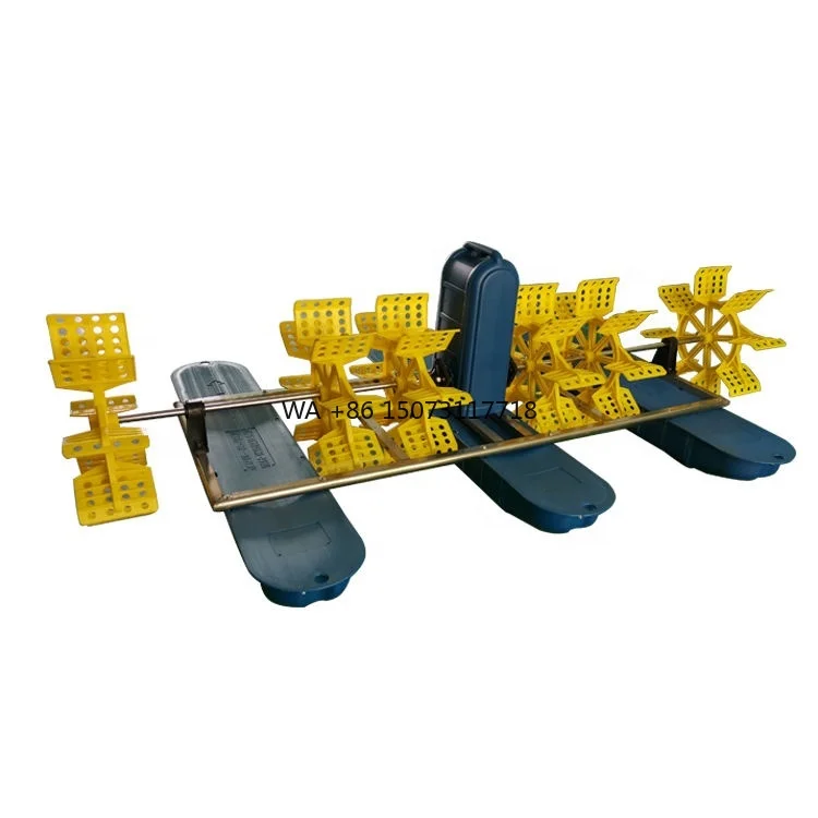 

Oxygen Increasing Machine Easy Operation Efficient Shrimp Fish Pond Floating Paddlewheel Aerator