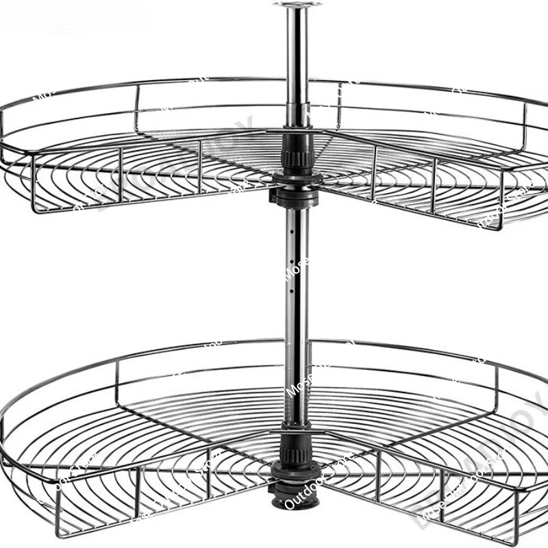 

Шкаф для кухни, вращающийся на 270 градусов, слепой угол, корзина для хранения мелочей, закусок, корзина для хранения