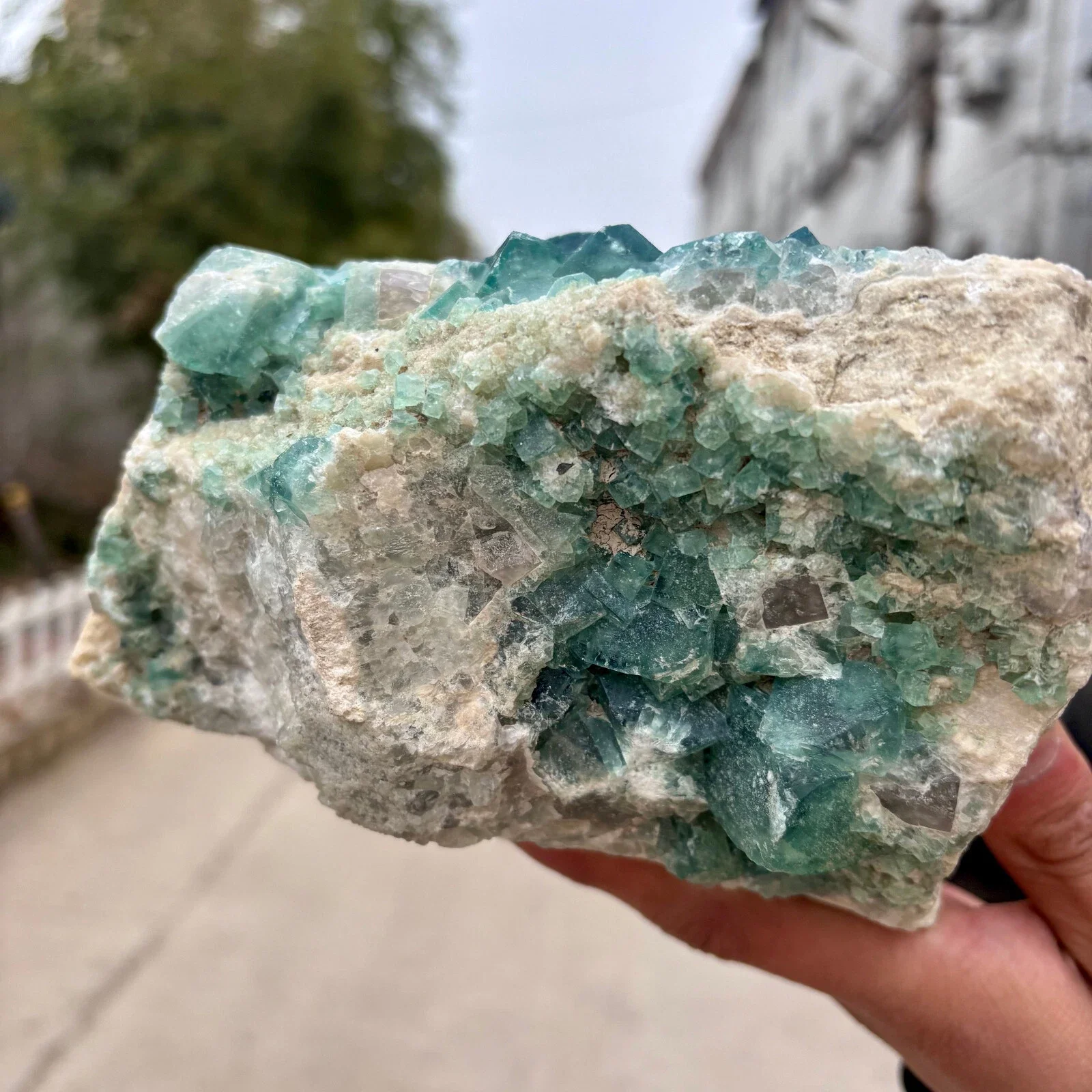 

Natural Green Fluorite Crystal Clusters, Energy Gemstones, Spiritual Healing, Home And Office Decoration, Demagnetization, Divin
