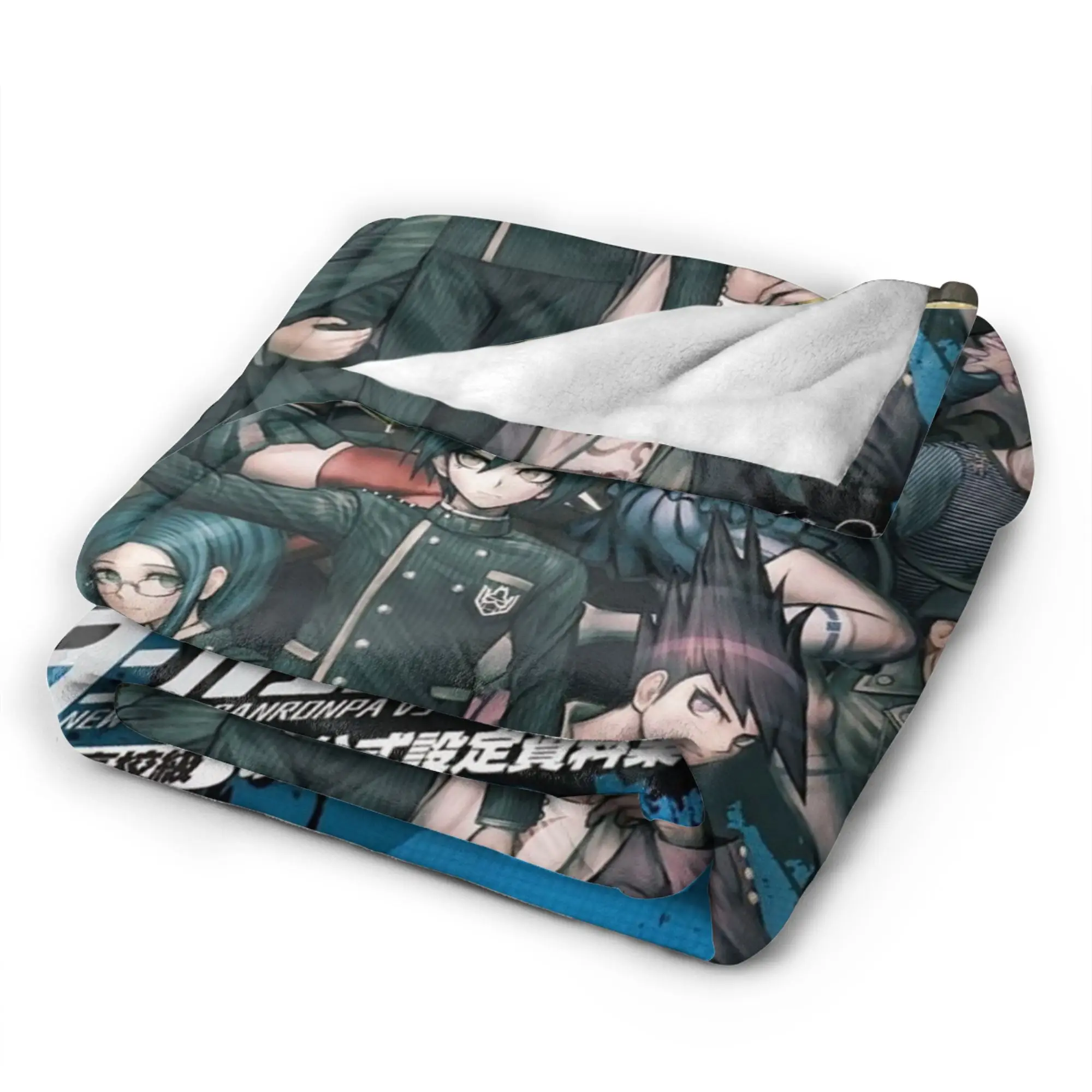 Danganronpa Plush Blankets Students Nagito Komaeda The Ultimate Flannel Bedding Throws For Outdoor Soft Warm Bedspread